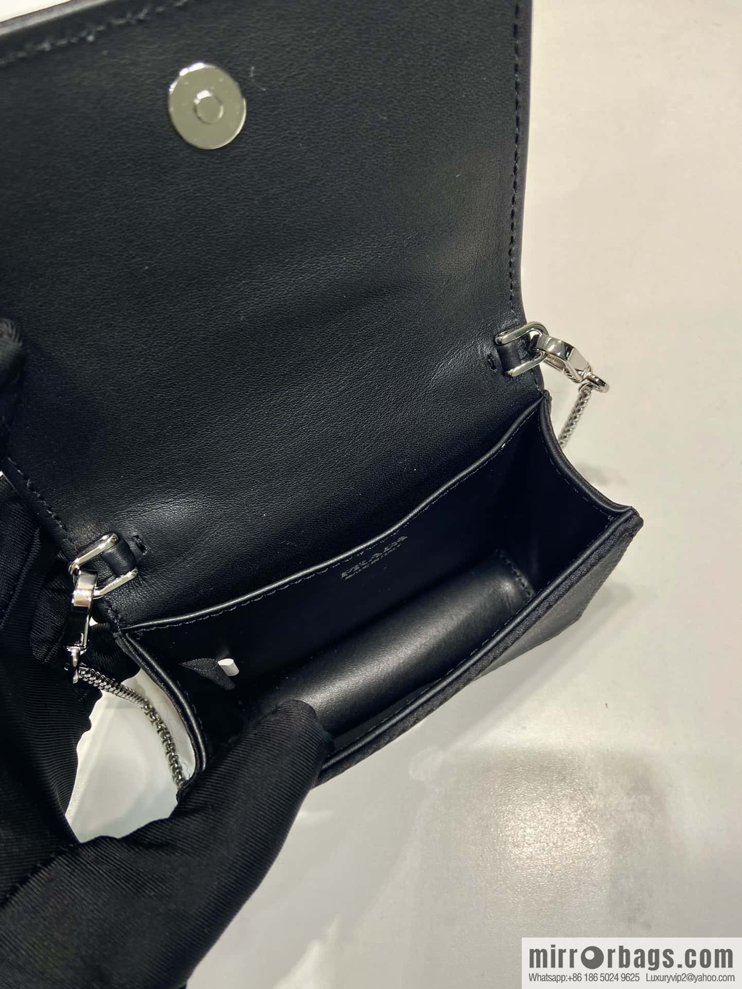 PRADA Prada necklace crystal bag 1MR024 new color