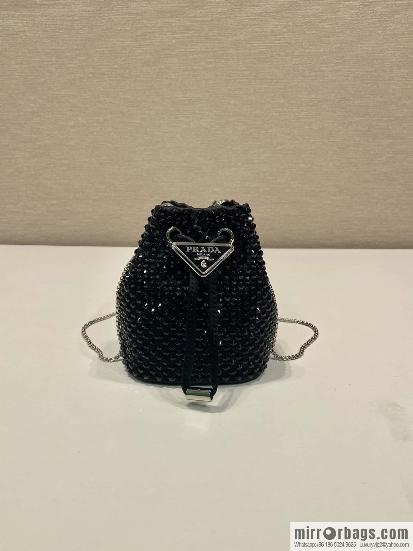 PRADA Prada crystal mini bucket 1NR016 new color