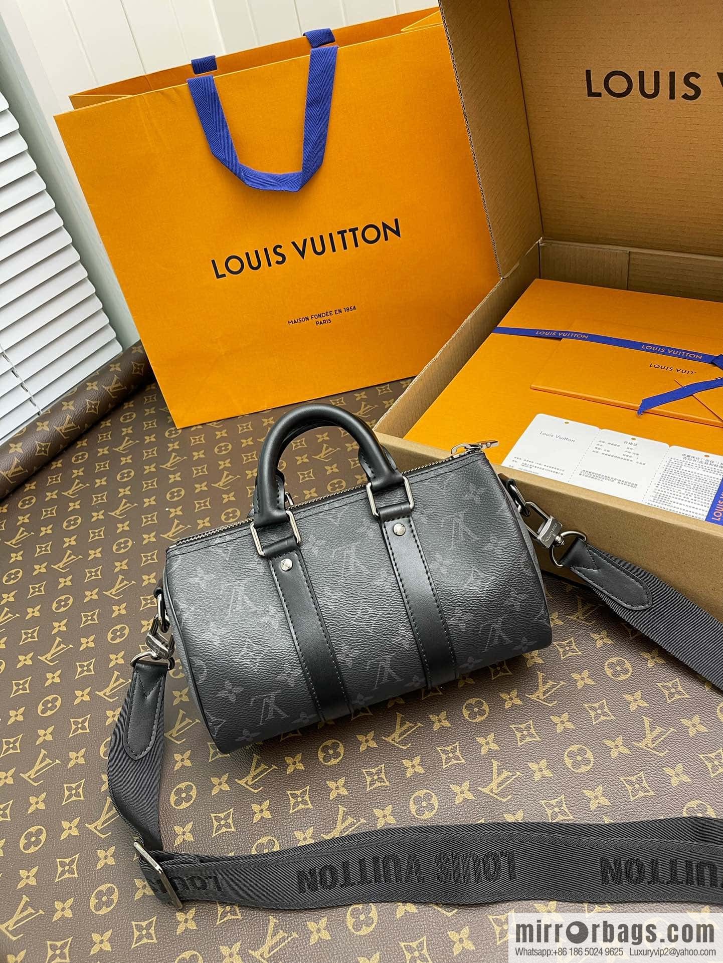 Louis Vuitton M46271 KEEPALL BANDOULI RE 25 handbag