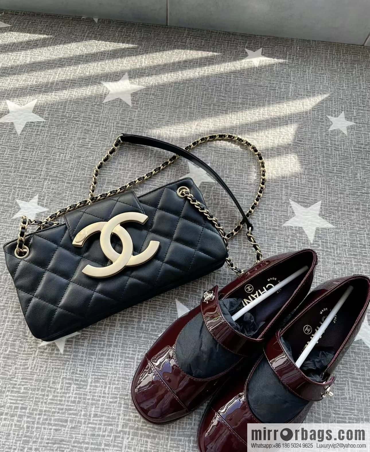 CHANEL 24C early spring vacation series Vintage double C baguette bag AS4611