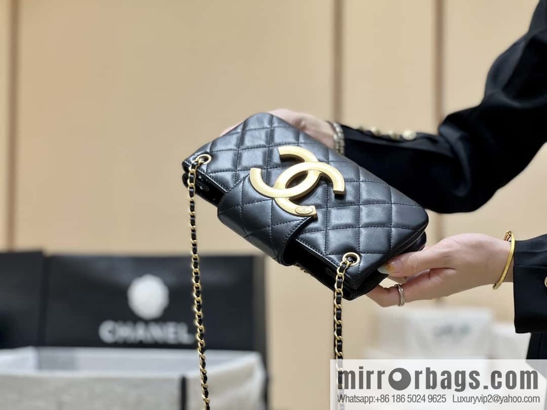 CHANEL 24C early spring vacation series Vintage double C baguette bag AS4611