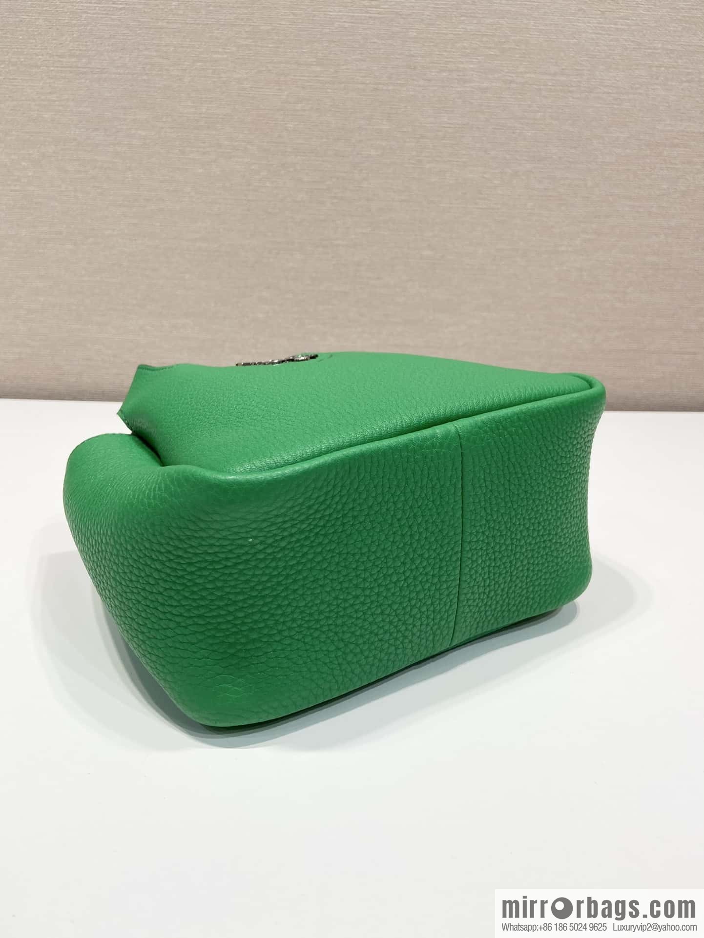 PRADA mini vegetable basket 1BA349 green