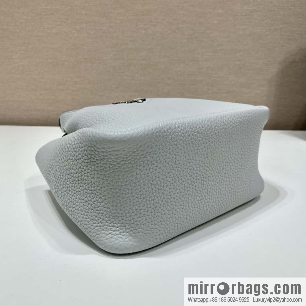 PRADA mini vegetable basket 1BA349 haze blue