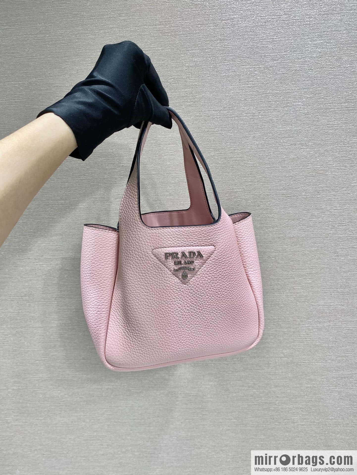 PRADA mini basket 1BA349 pink