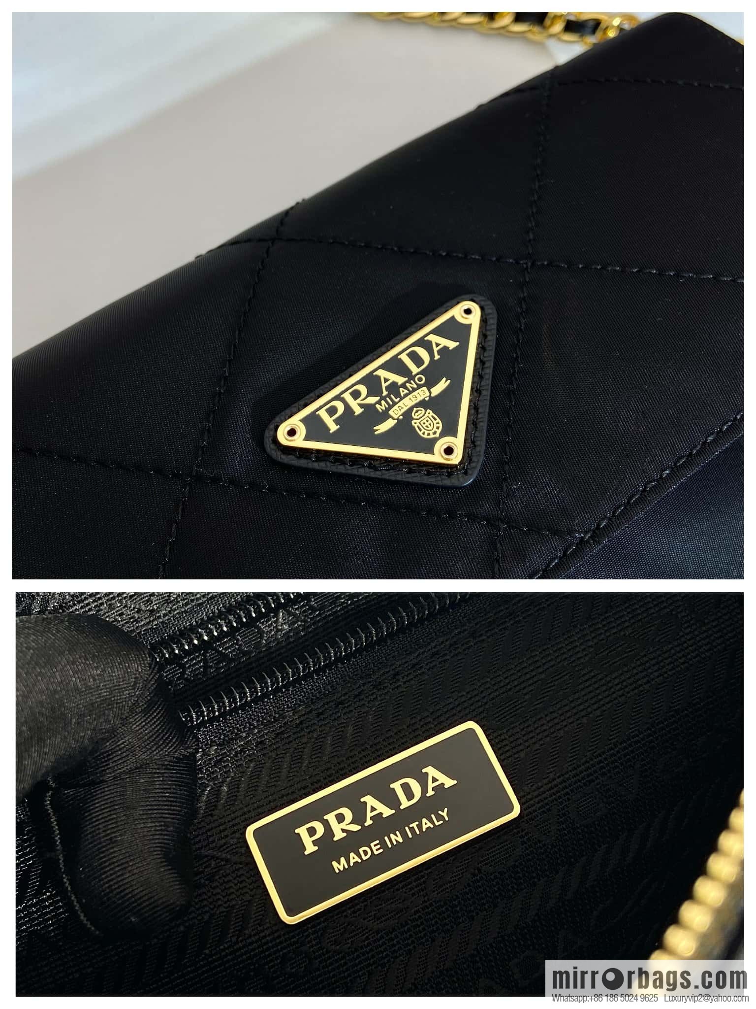 PRADA medieval crossbody bag 1BD633 large