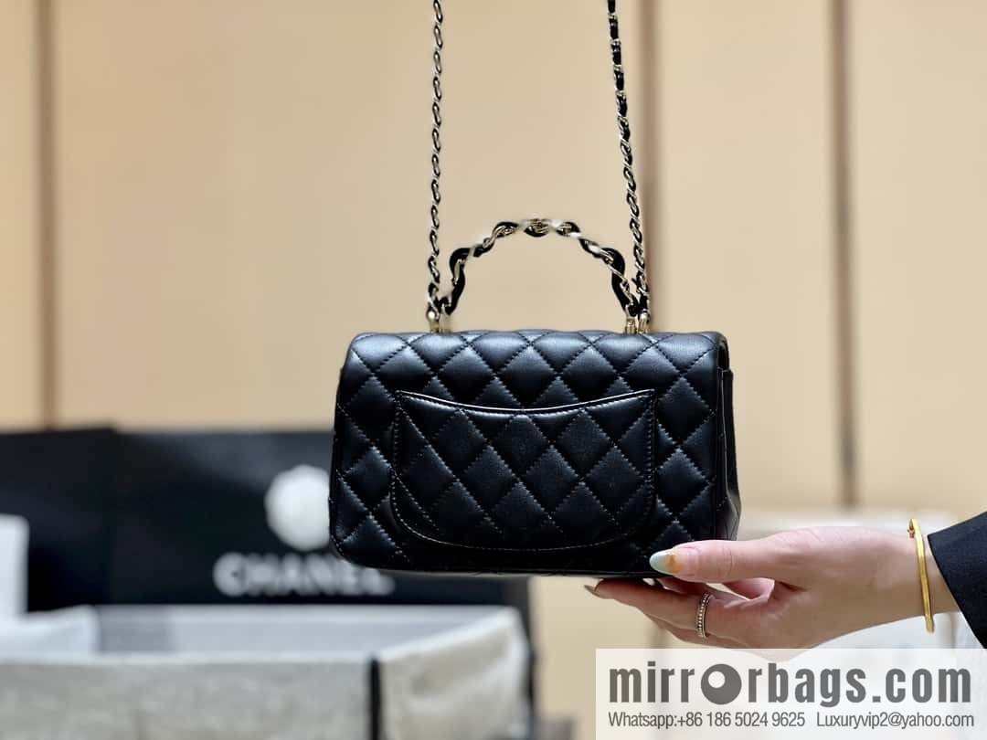 CHANEL classic cf mini handle AS2431