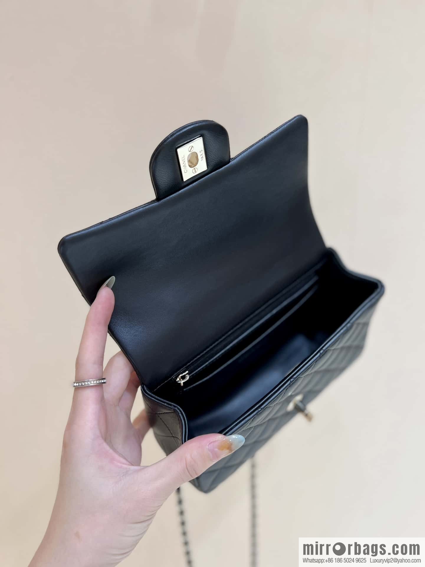 CHANEL classic cf mini handle AS2431