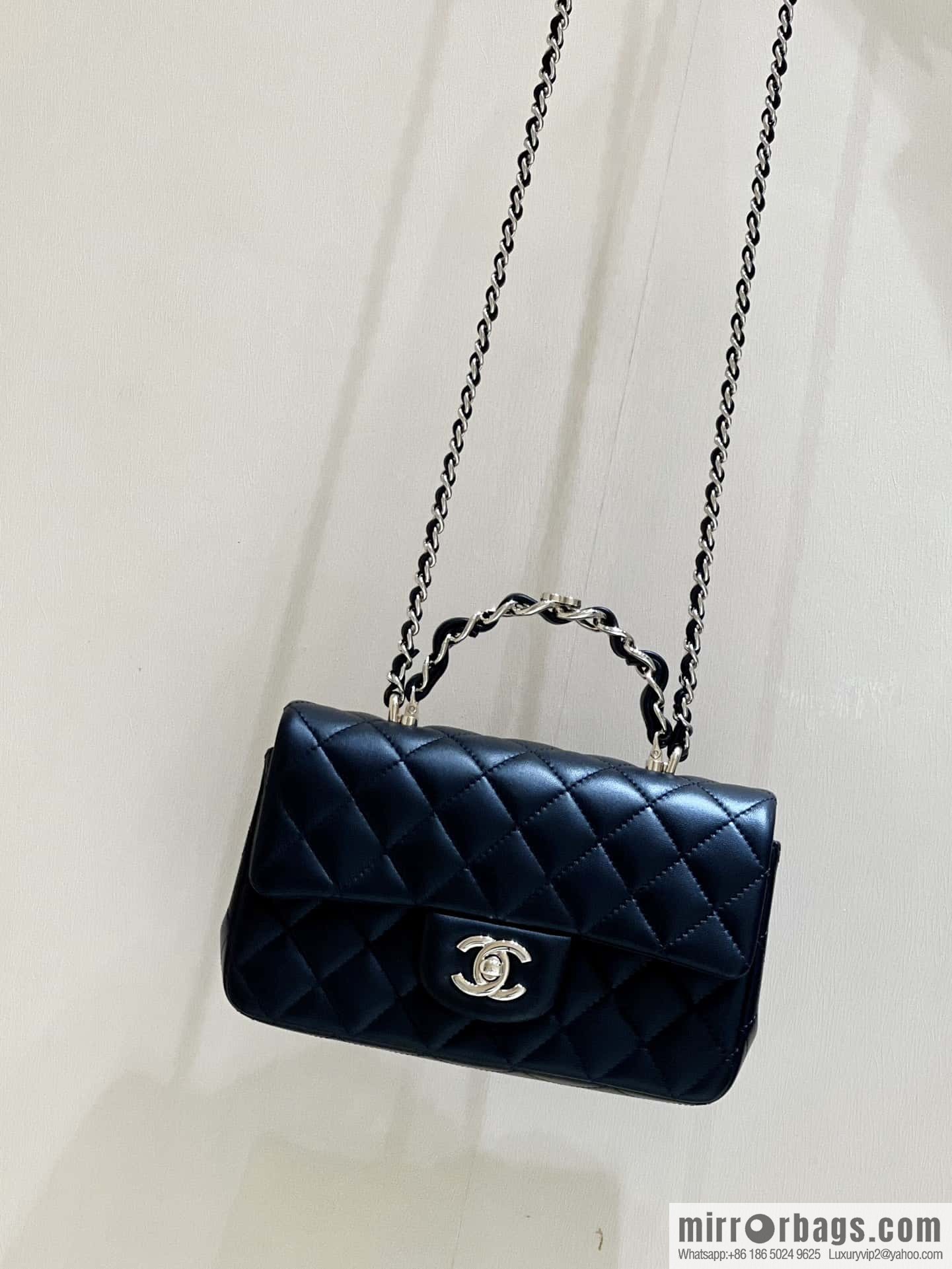 CHANEL classic cf mini handle AS2431