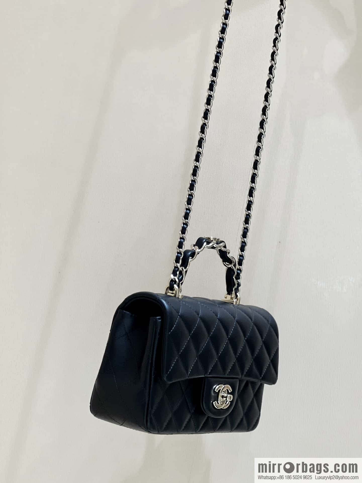 CHANEL classic cf mini handle AS2431