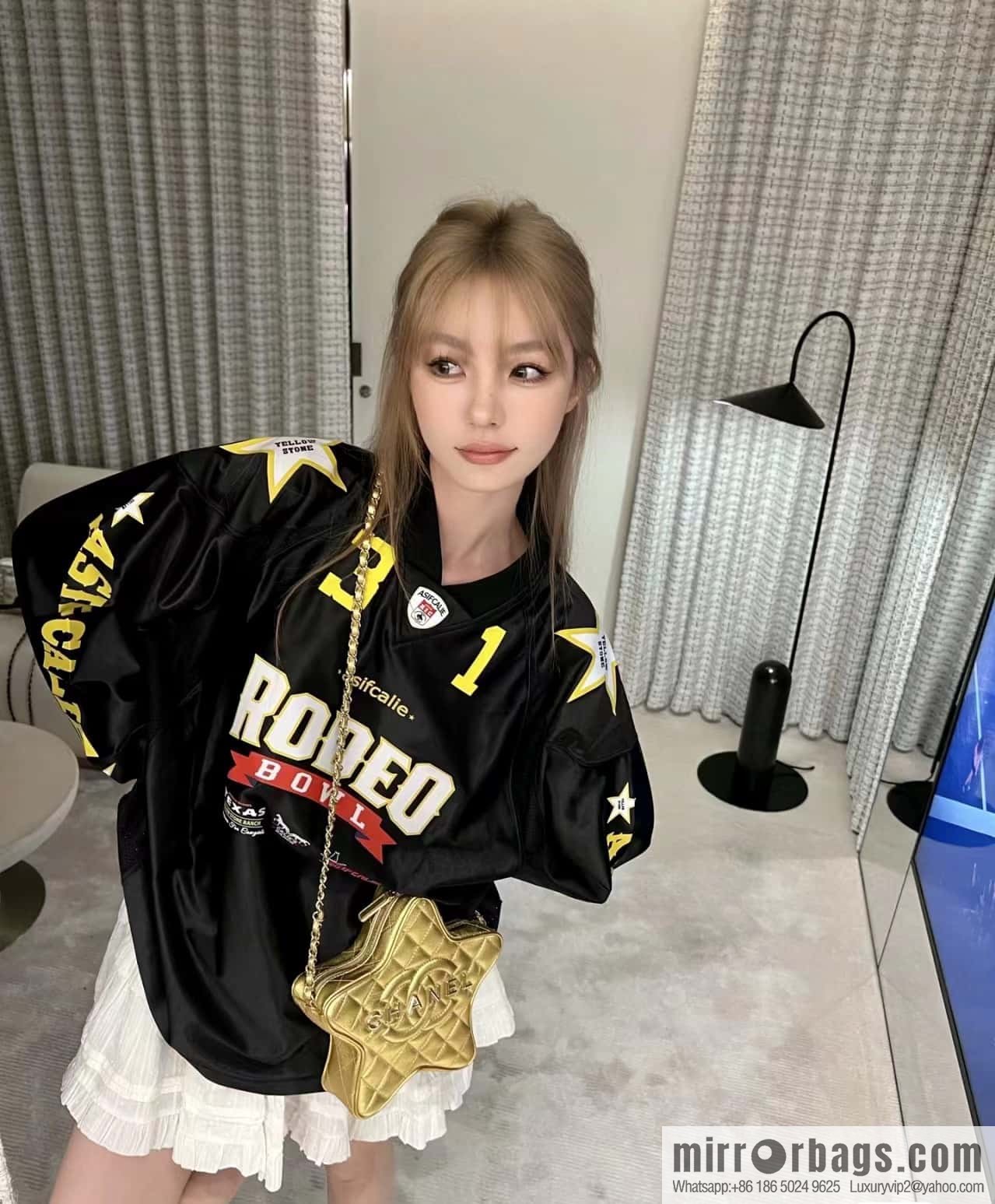 CHANEL 24C early spring vacation series limited edition star bag AS4579 gold