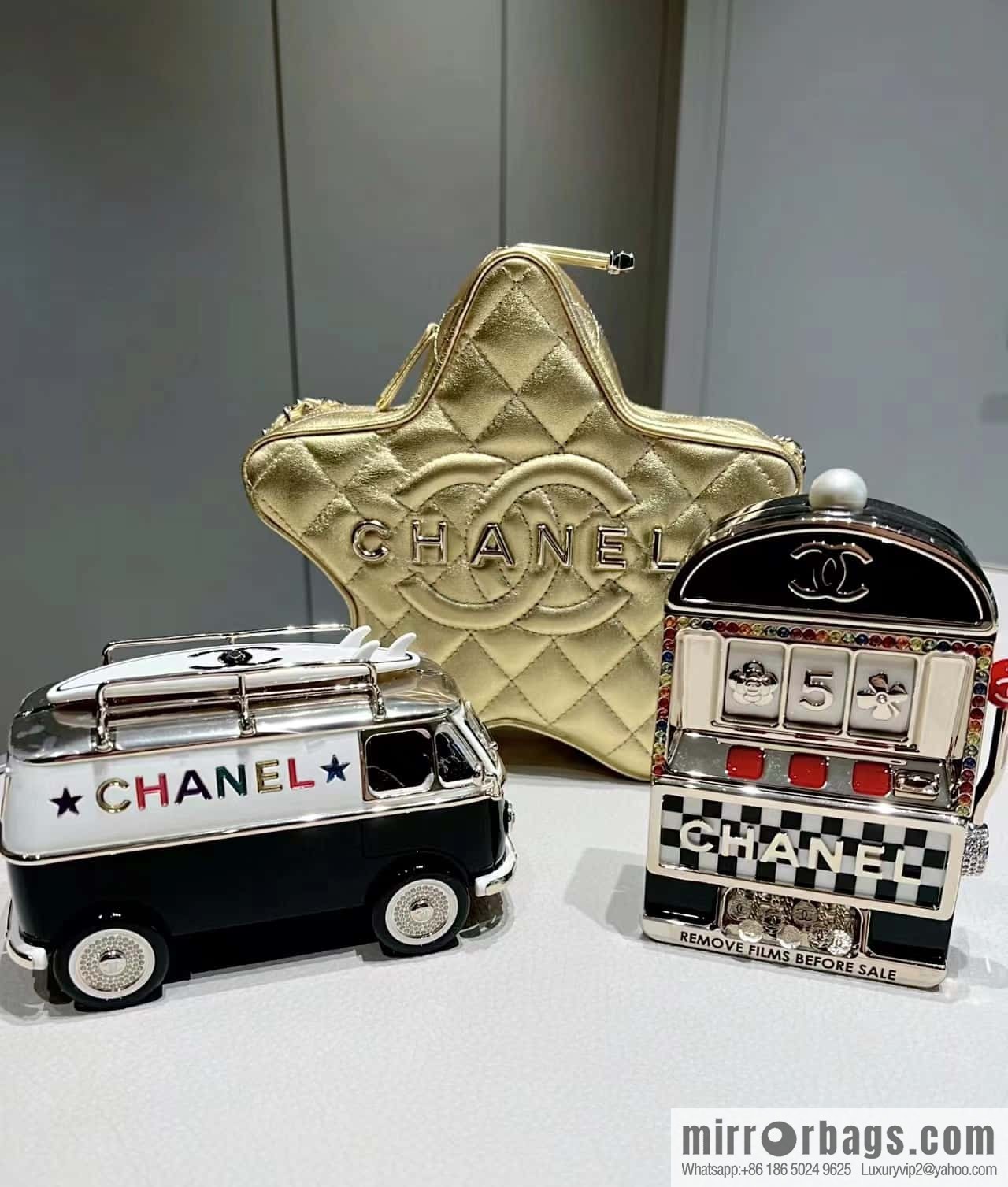 CHANEL 24C early spring vacation series limited edition star bag AS4579 gold