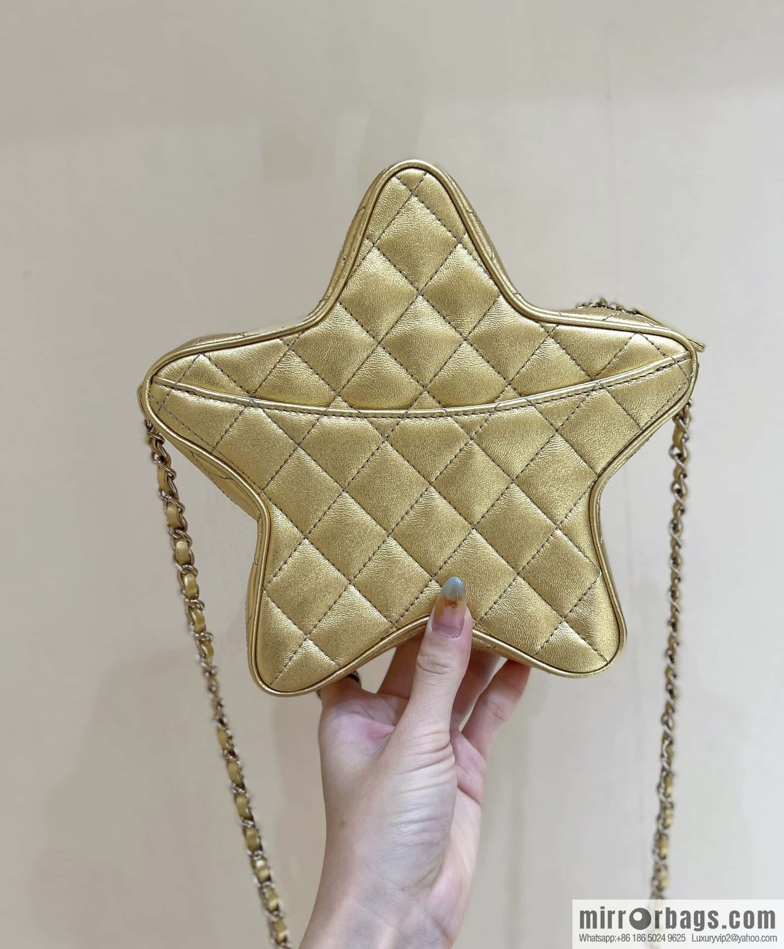 CHANEL 24C early spring vacation series limited edition star bag AS4579 gold