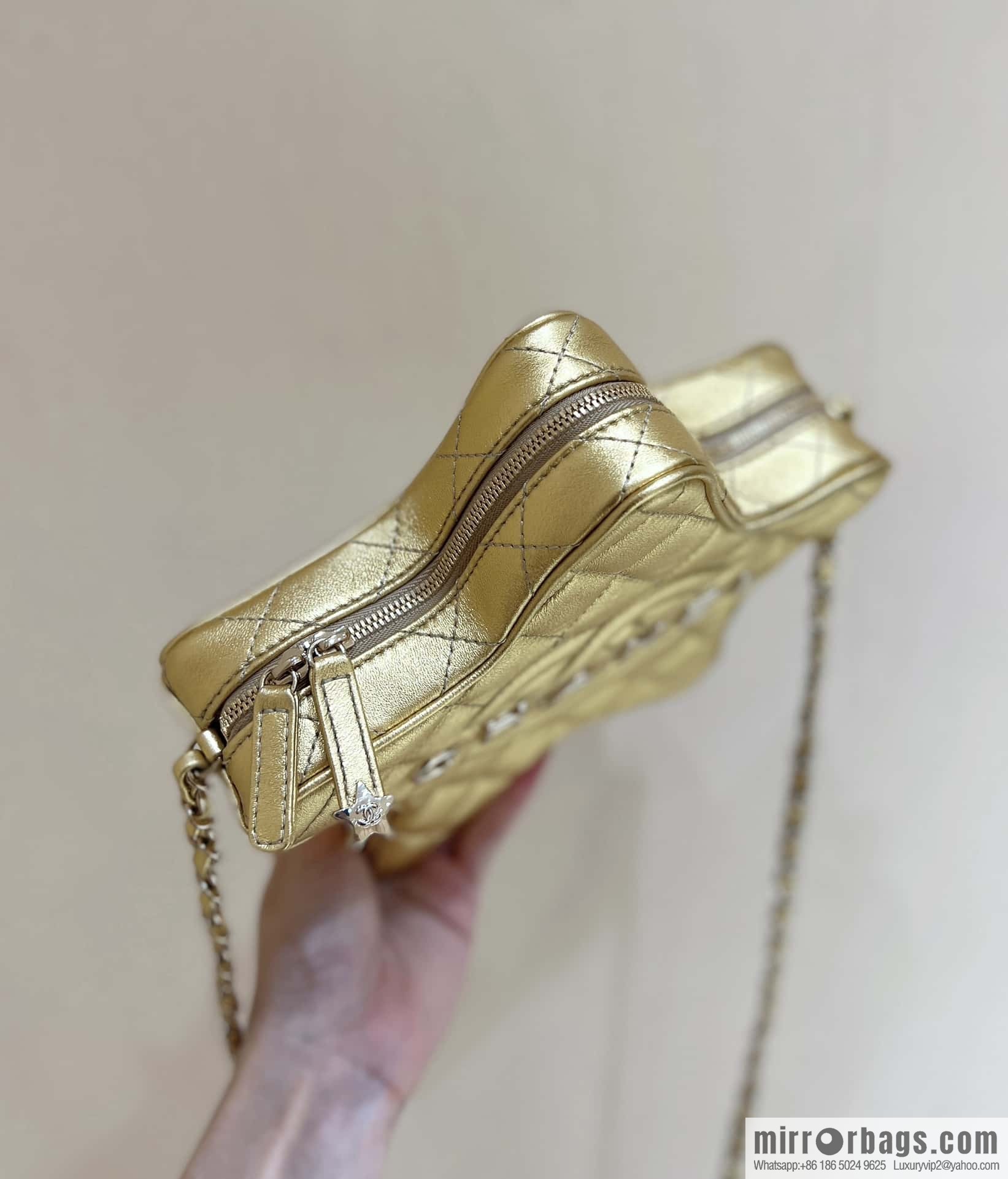 CHANEL 24C early spring vacation series limited edition star bag AS4579 gold