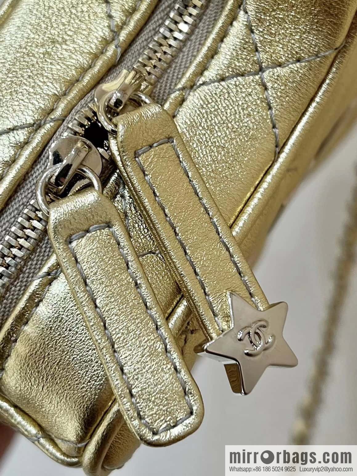 CHANEL 24C early spring vacation series limited edition star bag AS4579 gold