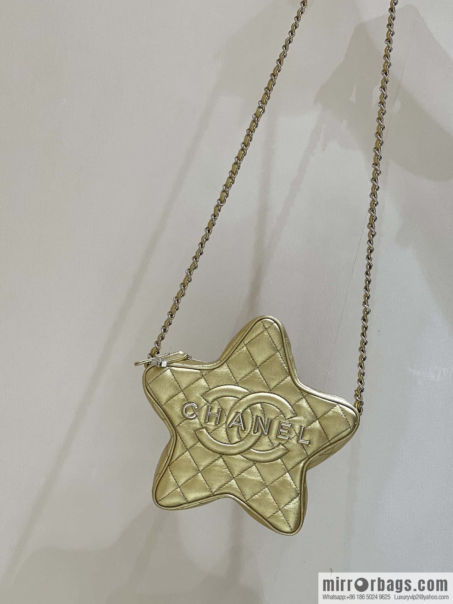 CHANEL 24C early spring vacation series limited edition star bag AS4579 gold