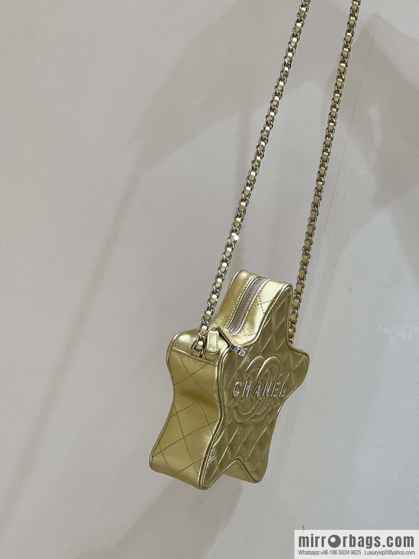 CHANEL 24C early spring vacation series limited edition star bag AS4579 gold