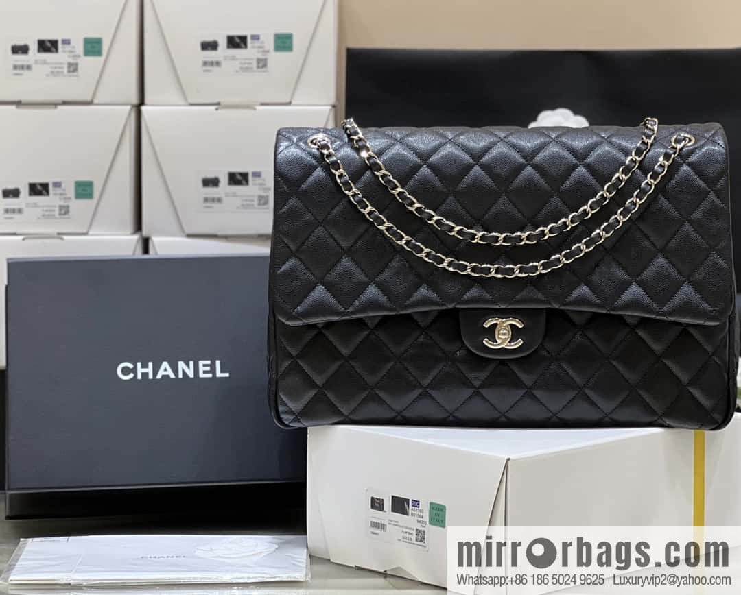CHANEL 24C early spring vacation series explosive oversized CF airport big bag AS4661