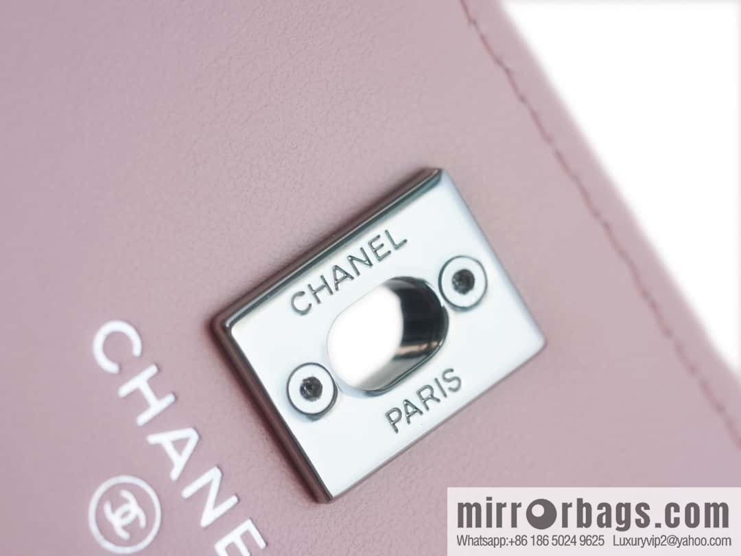 CHANEL 23K new rhinestone handle organ AP3645 pink