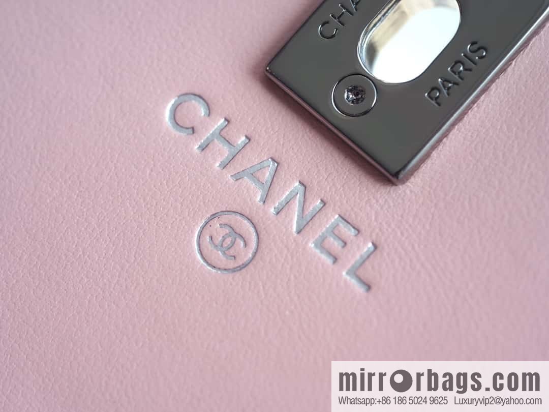 CHANEL 23K new rhinestone handle organ AP3645 pink