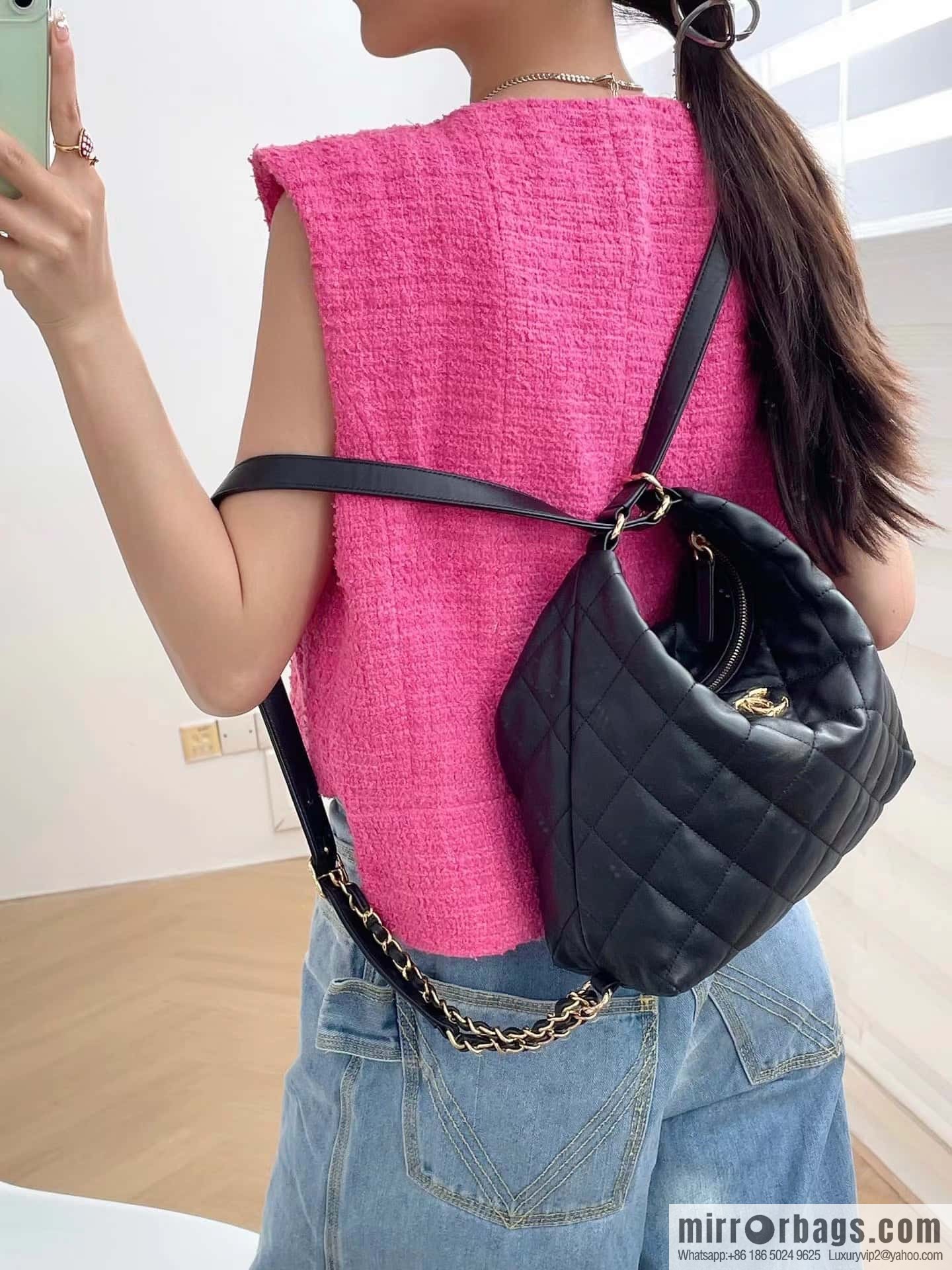 CHANEL 22B Fairy dual-purpose Hobo bag AS3487