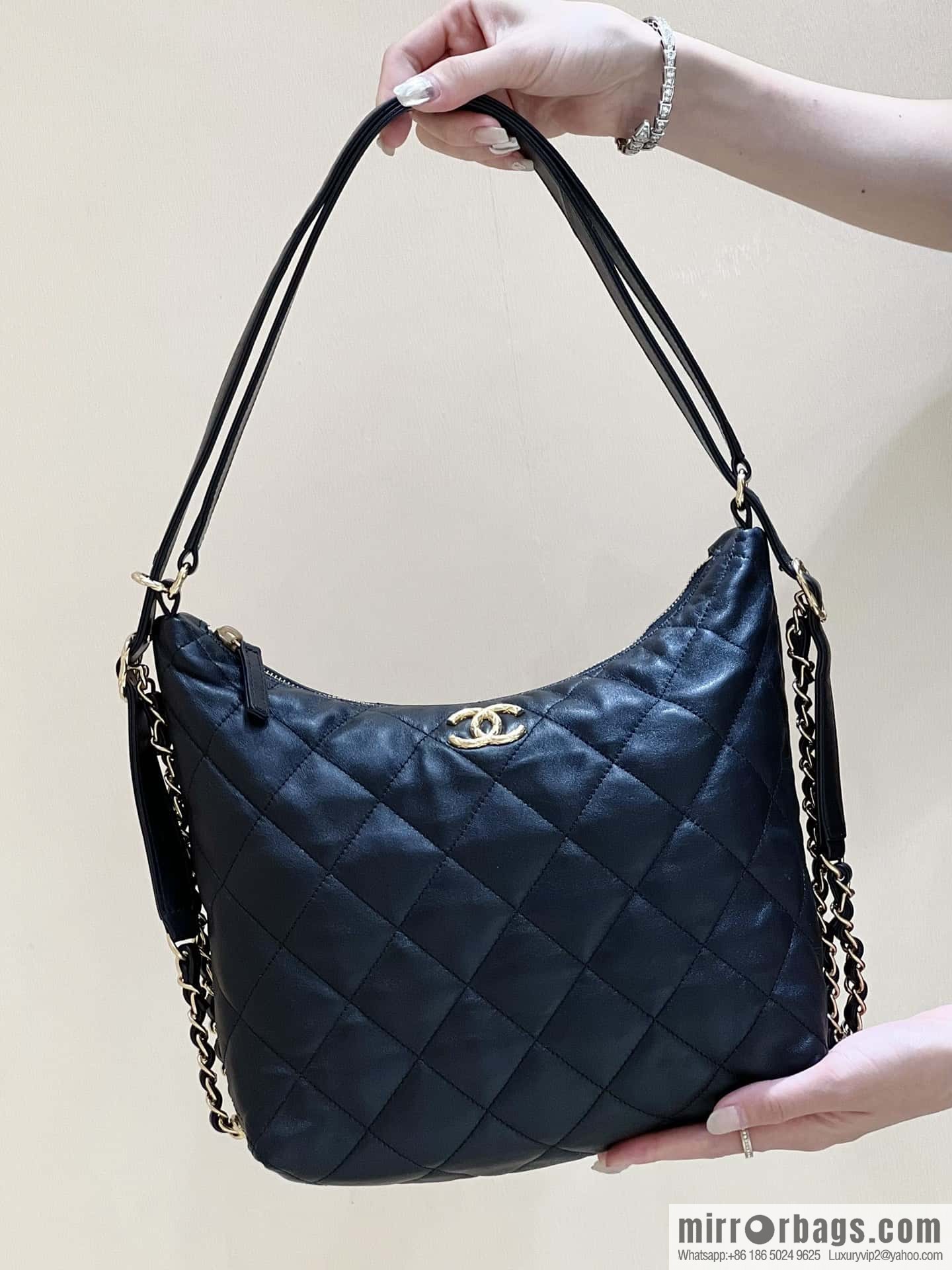 CHANEL 22B Fairy dual-purpose Hobo bag AS3487
