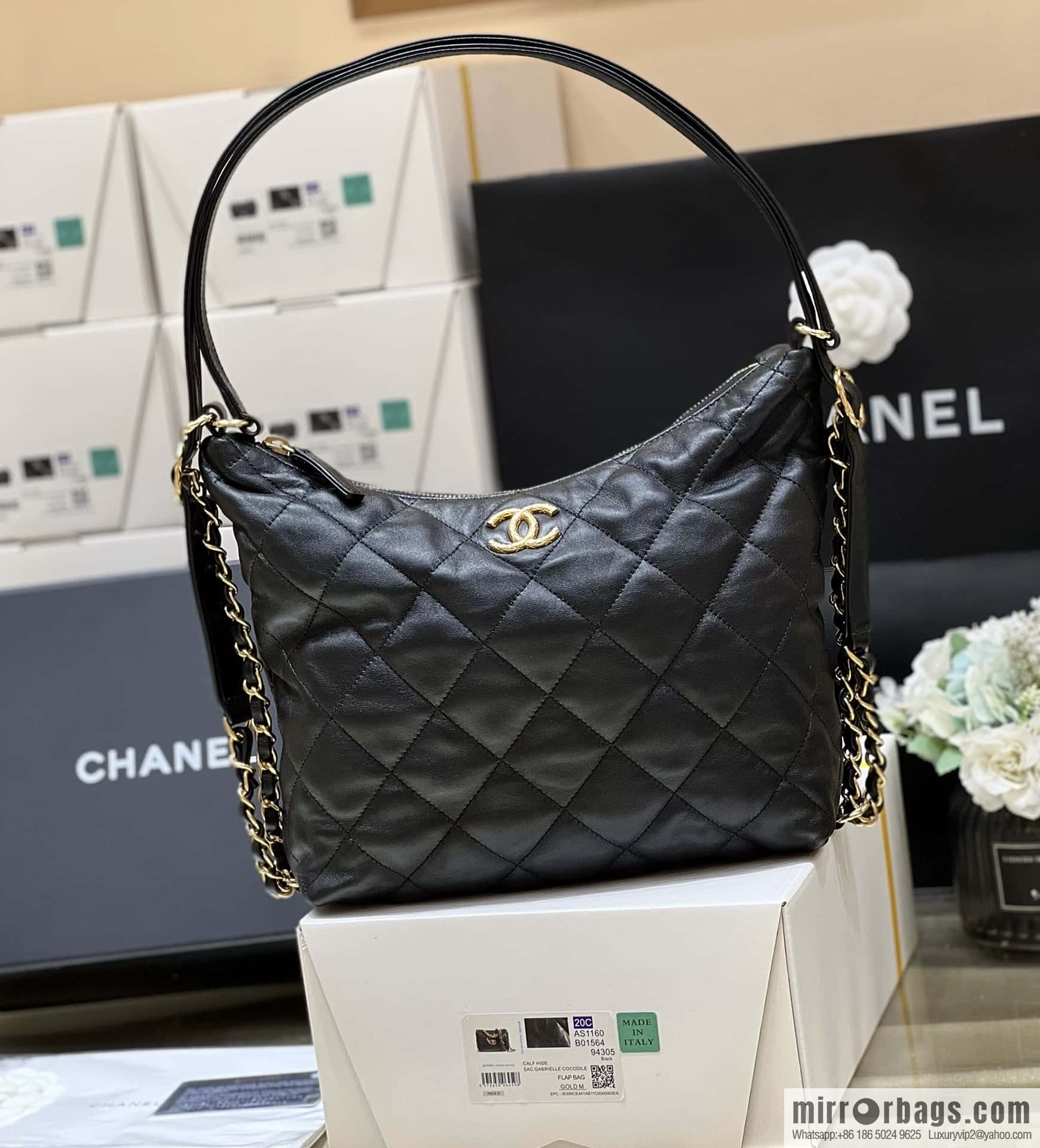 CHANEL 22B Fairy dual-purpose Hobo bag AS3487