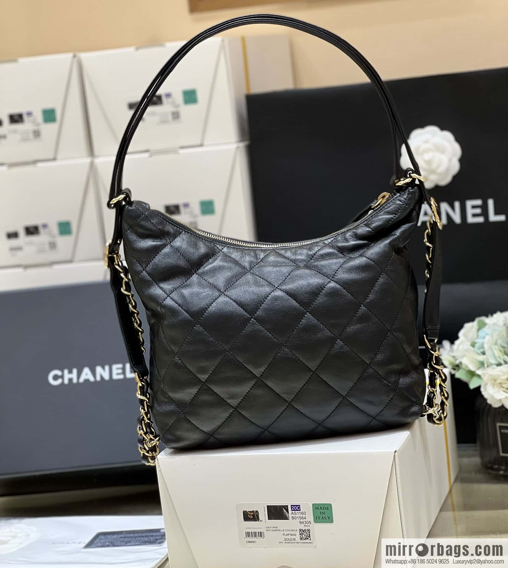 CHANEL 22B Fairy dual-purpose Hobo bag AS3487