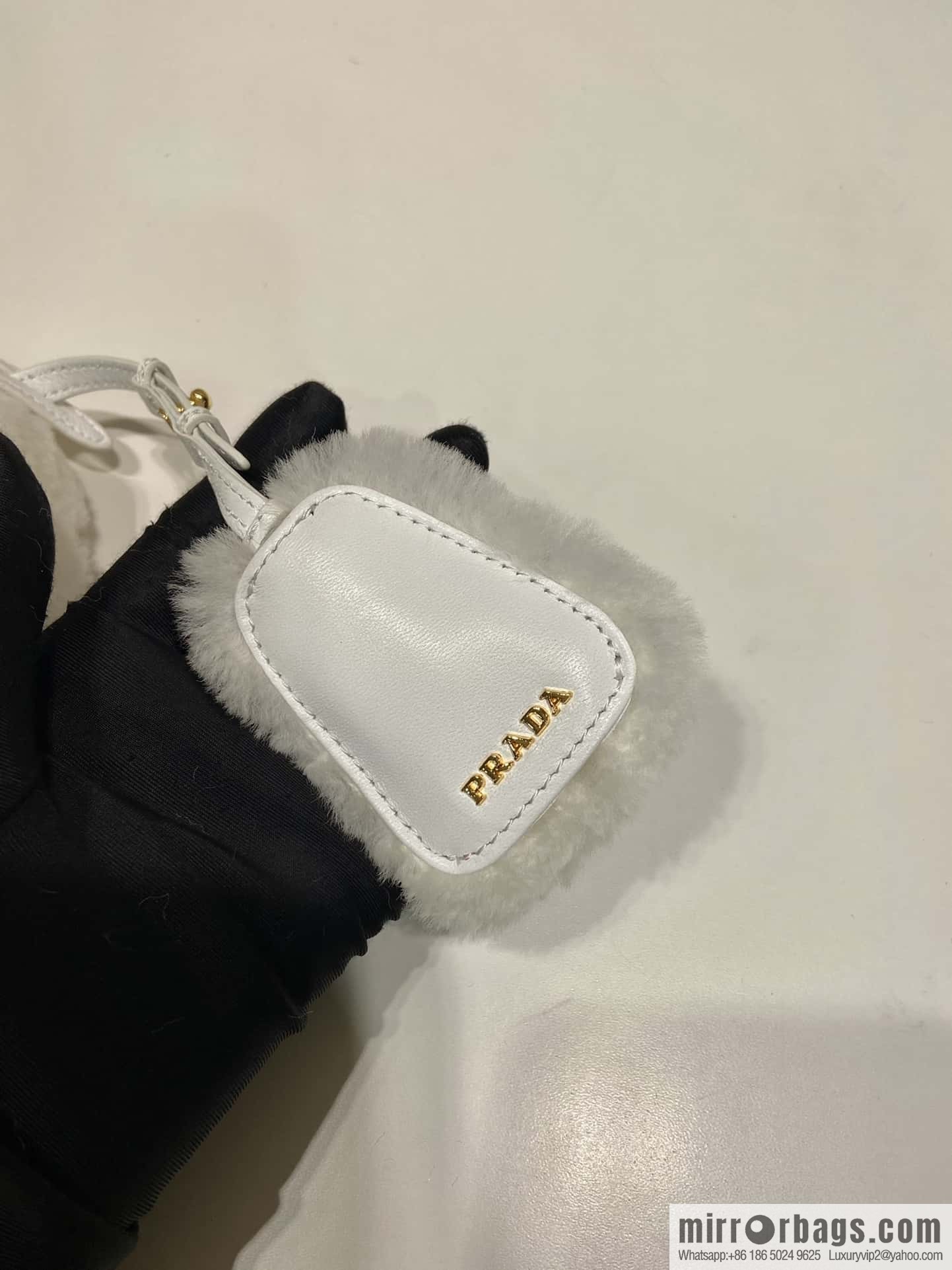 PRADA Prada triangle hair bag 🎉 1NQ044 new goat hair