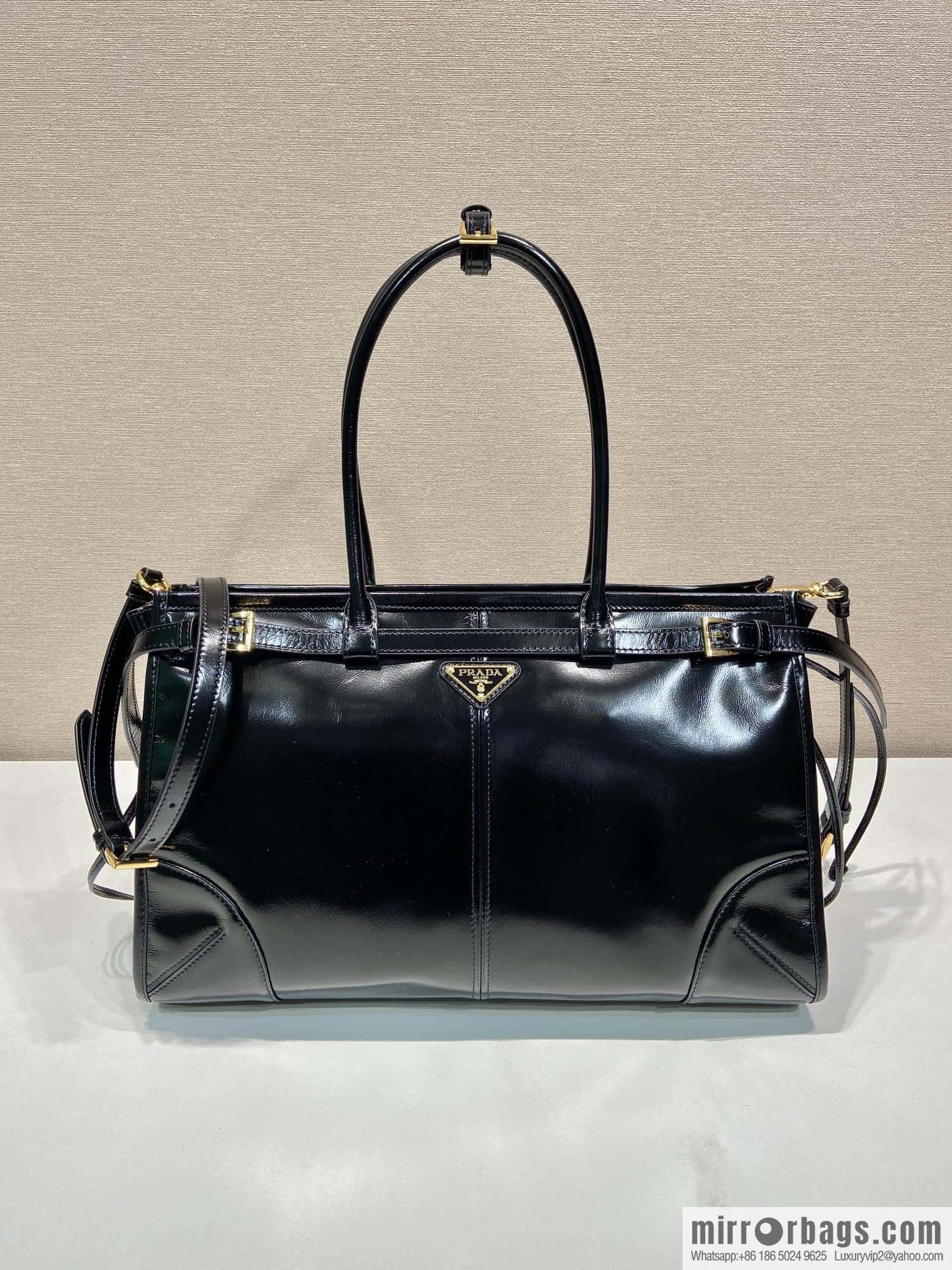 PRADA LusSolf oil wax leather crossbody bag 🎉 1BA433 large