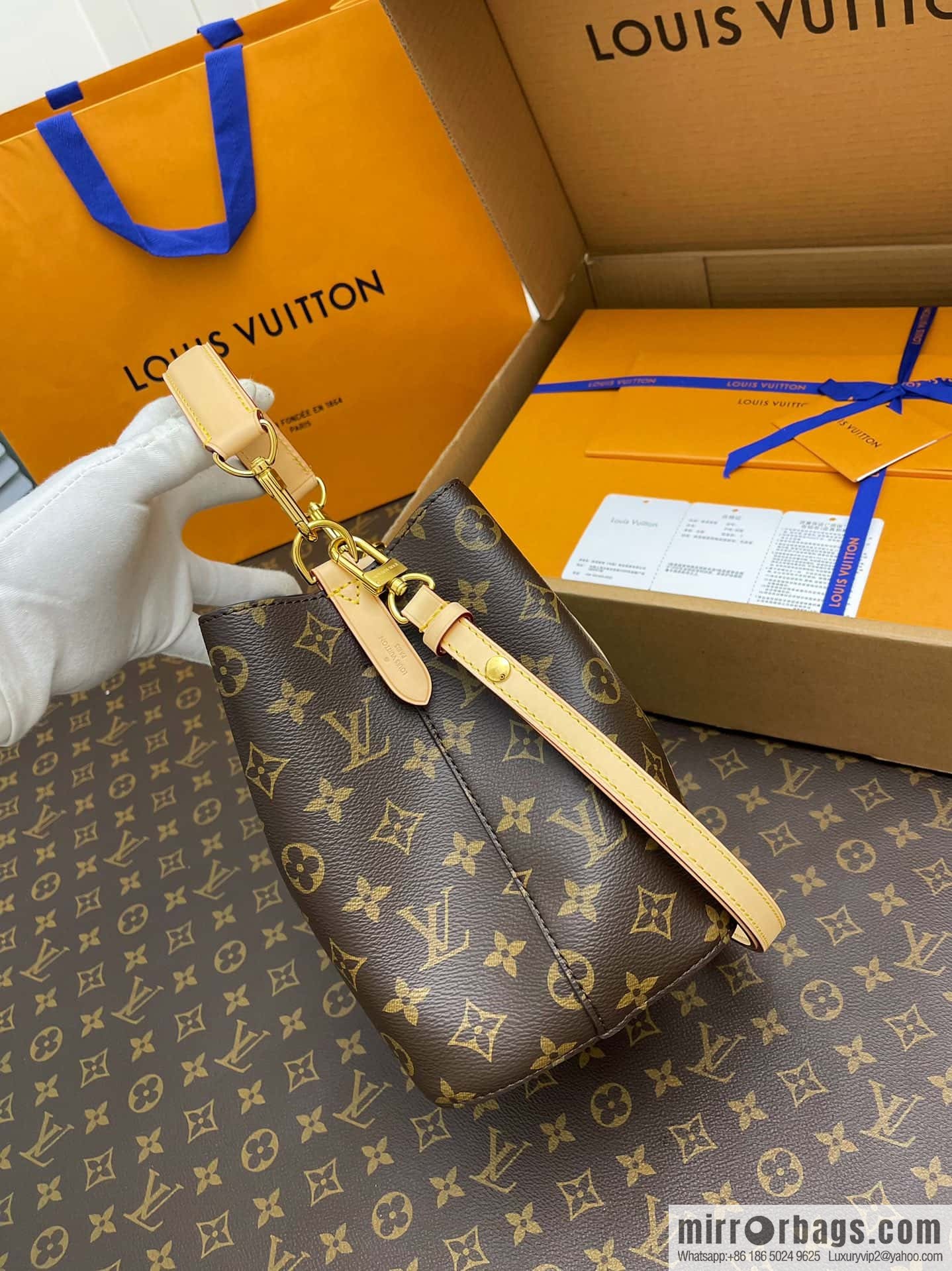 LV new NÉONOÉBB monogram bucket bag M46581