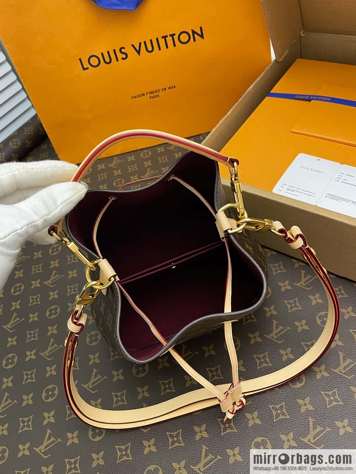 LV new NÉONOÉBB monogram bucket bag M46581