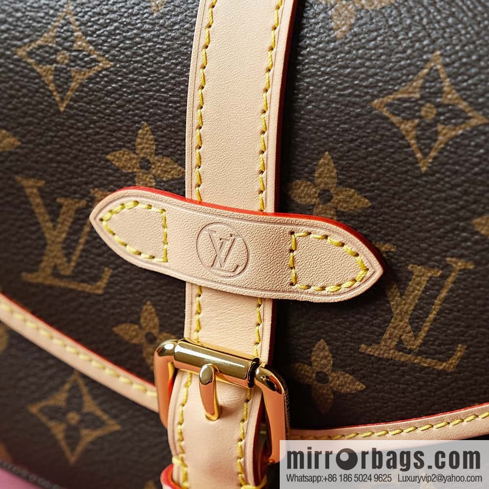 LV M46740 SAUMUR BB Gemini series handbag
