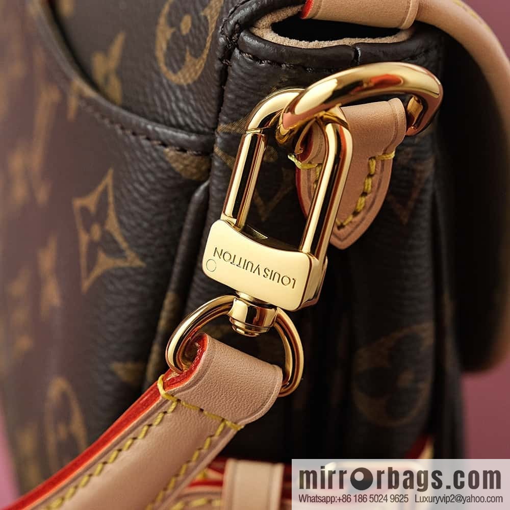 LV M46740 SAUMUR BB Gemini series handbag