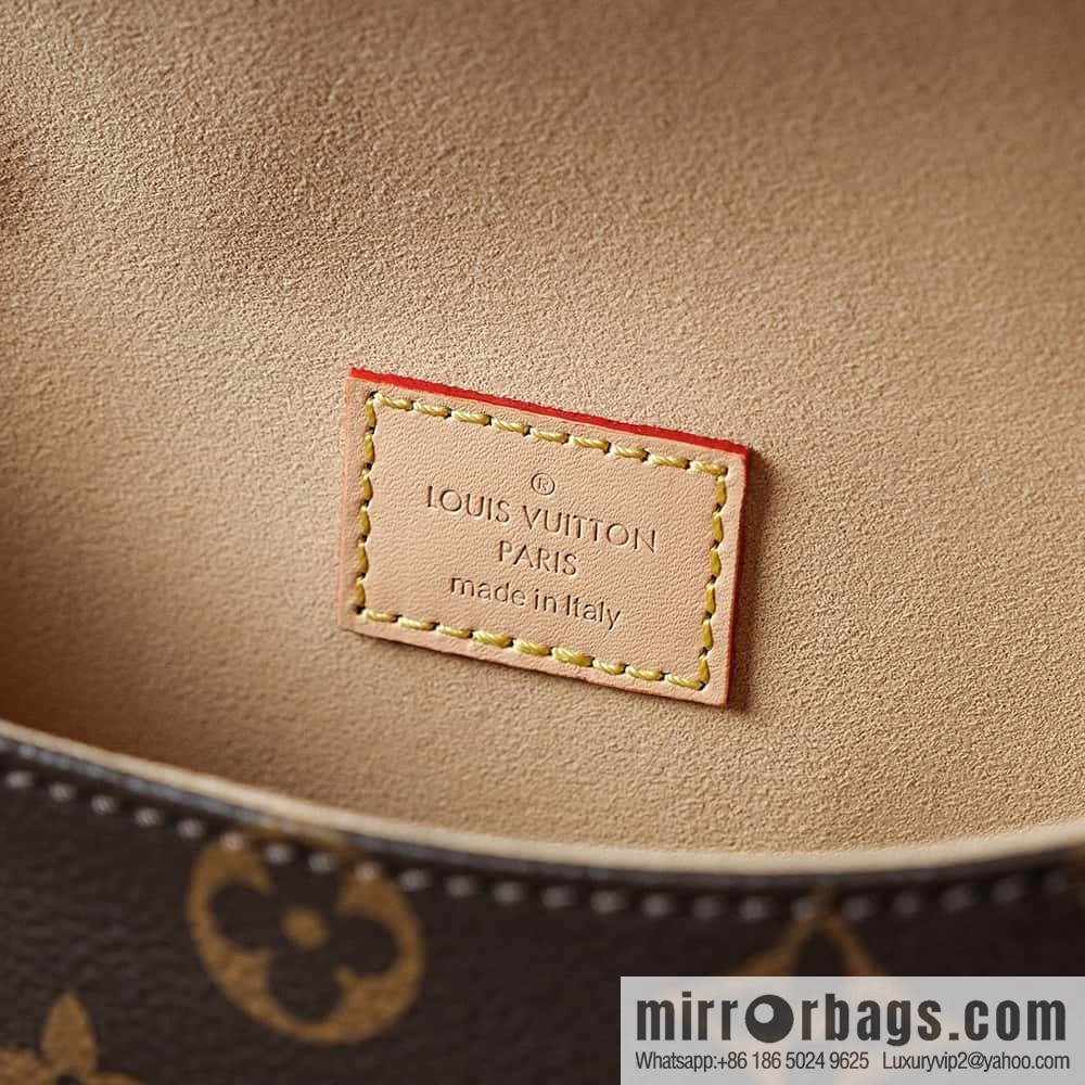 LV M46740 SAUMUR BB Gemini series handbag