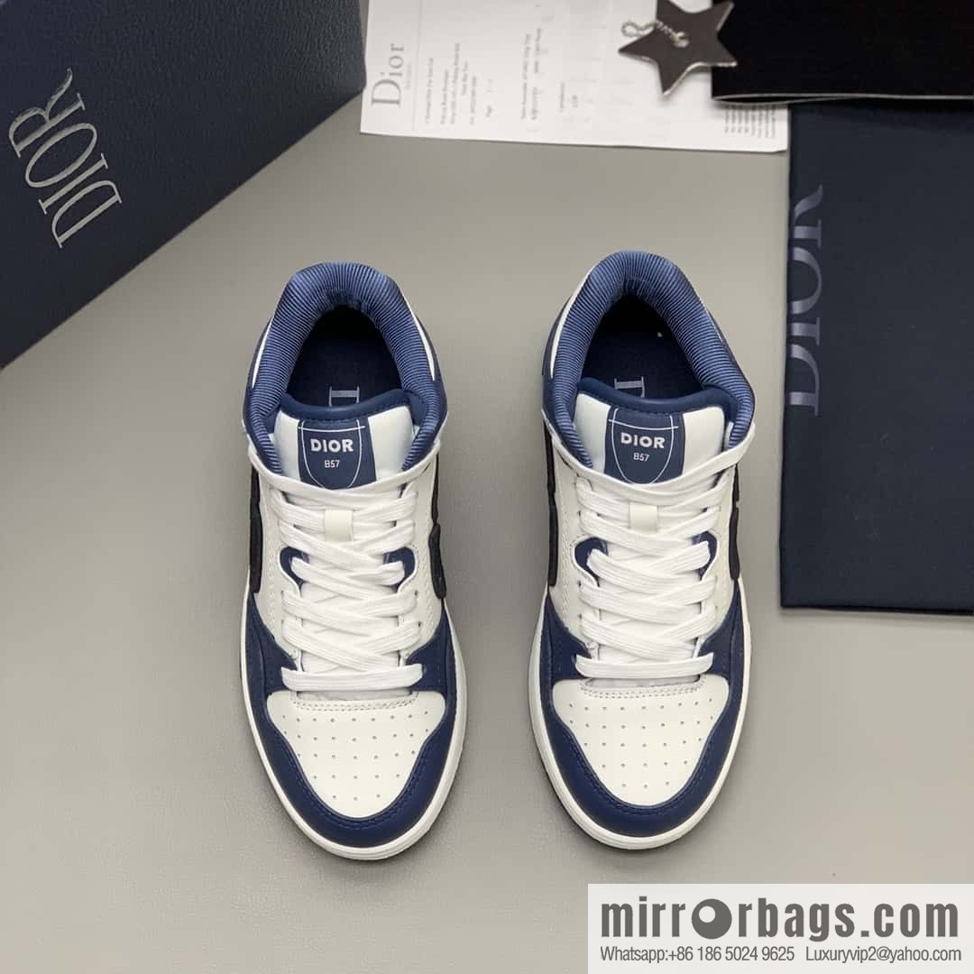DIOR B57 men's and women's medium-top sports and leisure shoes