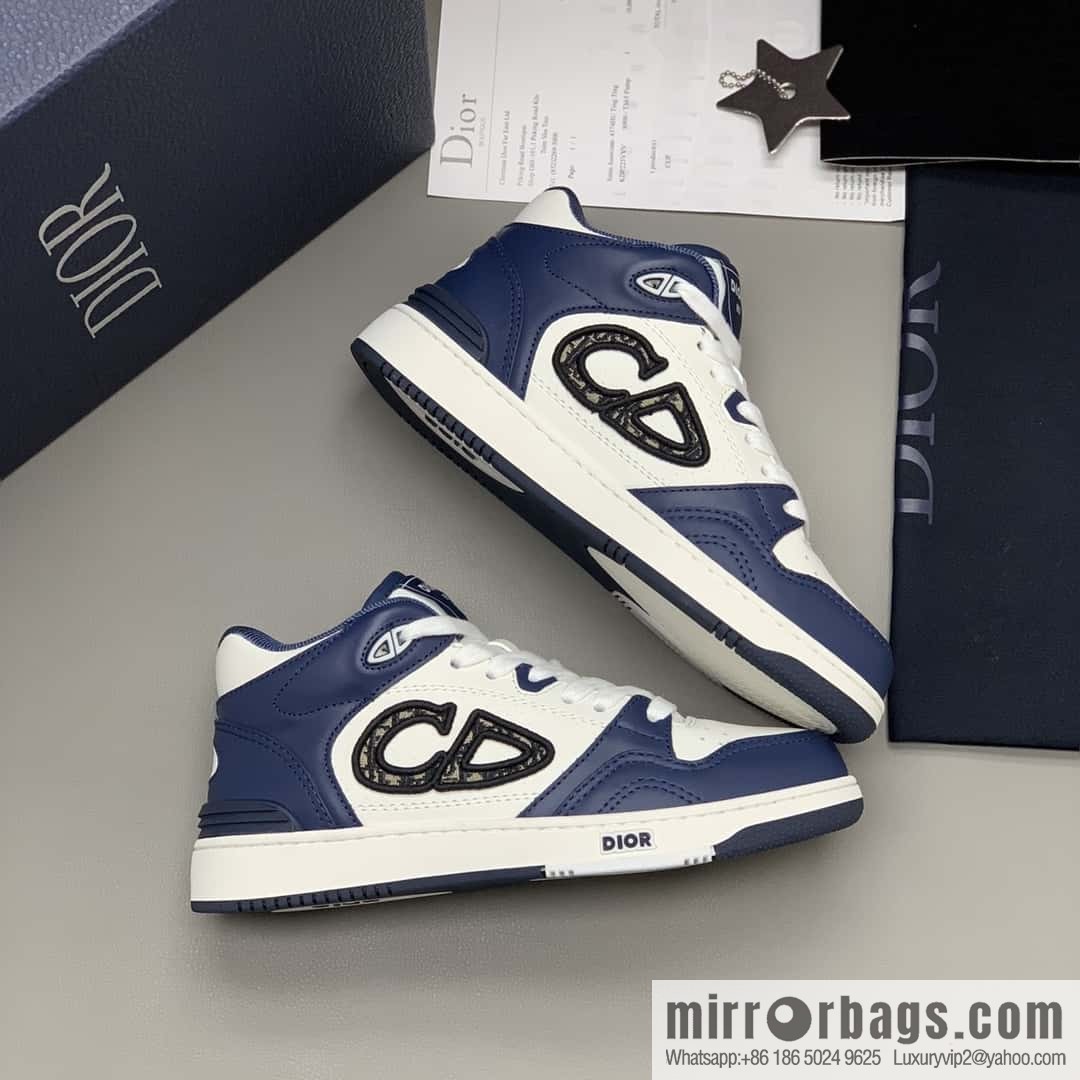 DIOR B57 men's and women's medium-top sports and leisure shoes