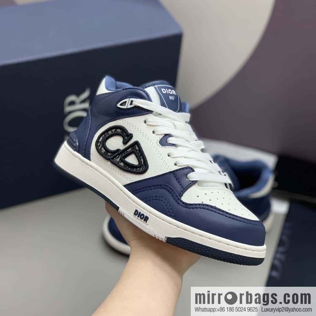 DIOR B57 men's and women's medium-top sports and leisure shoes