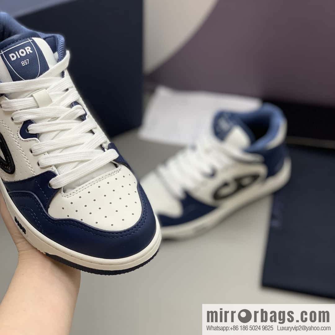 DIOR B57 men's and women's medium-top sports and leisure shoes