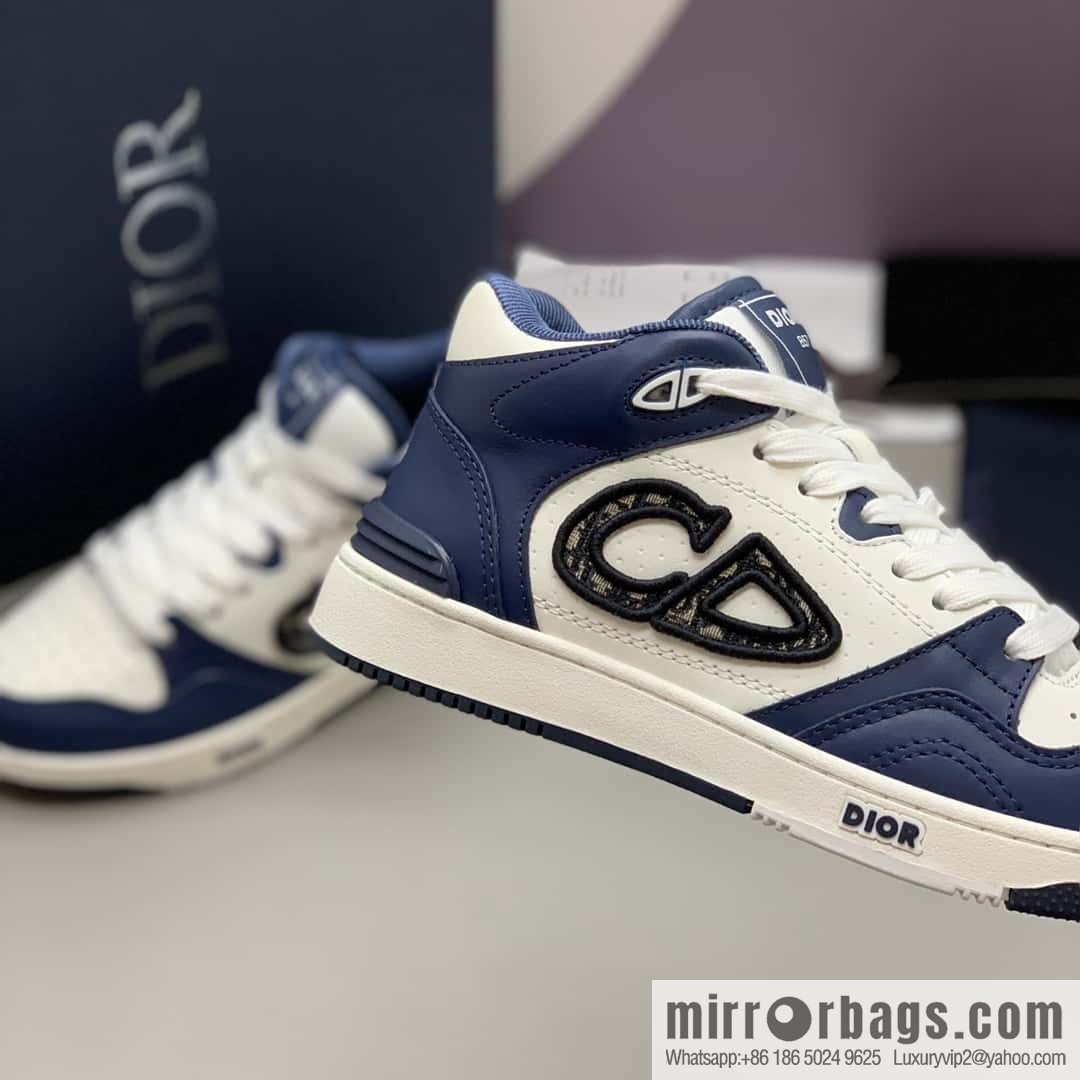 DIOR B57 men's and women's medium-top sports and leisure shoes