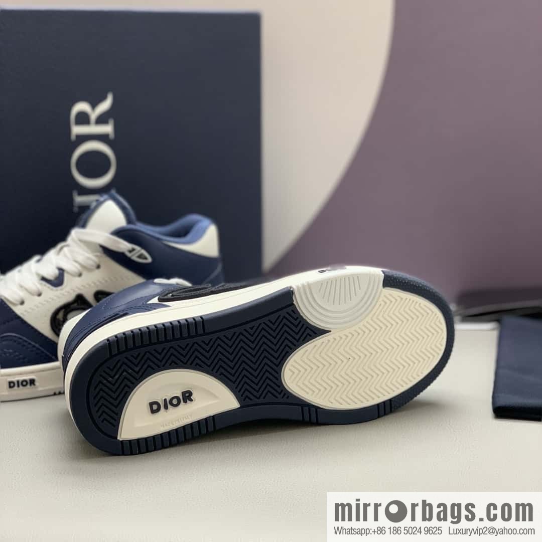 DIOR B57 men's and women's medium-top sports and leisure shoes