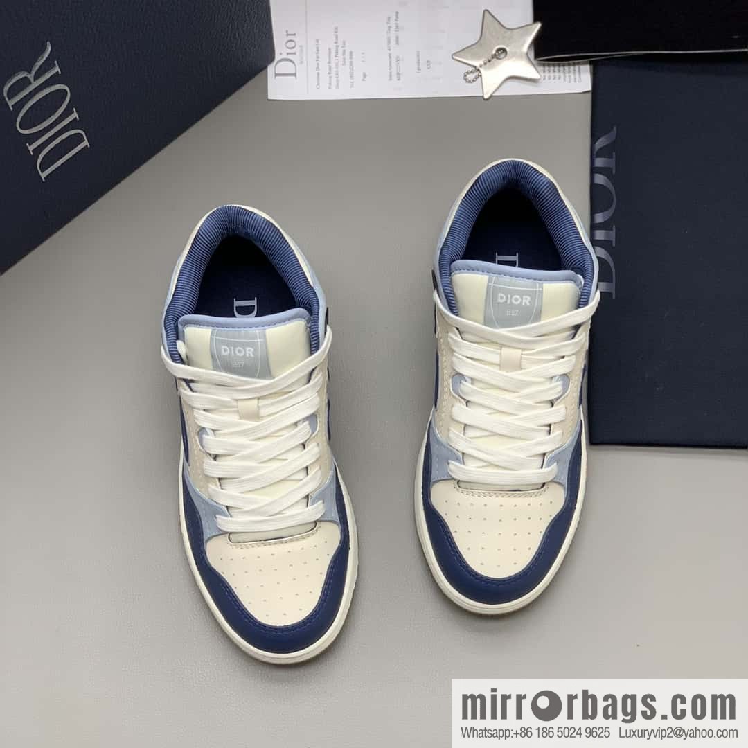 DIOR B57 men's and women's medium-top sports and leisure shoes