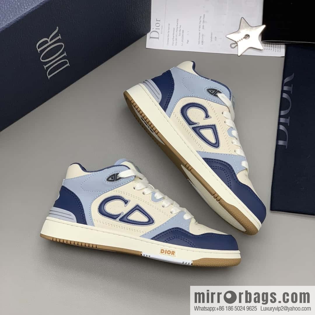 DIOR B57 men's and women's medium-top sports and leisure shoes