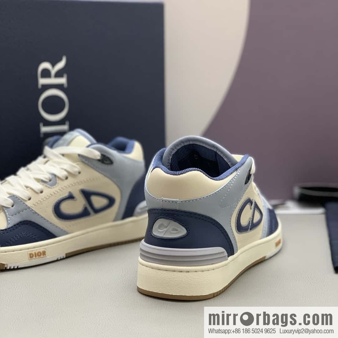 DIOR B57 men's and women's medium-top sports and leisure shoes