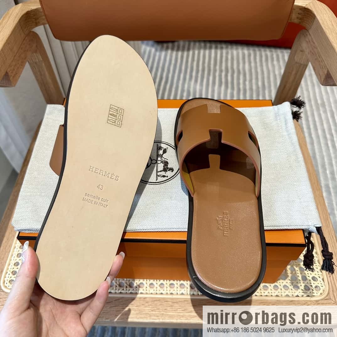 Hermès Men's Slippers