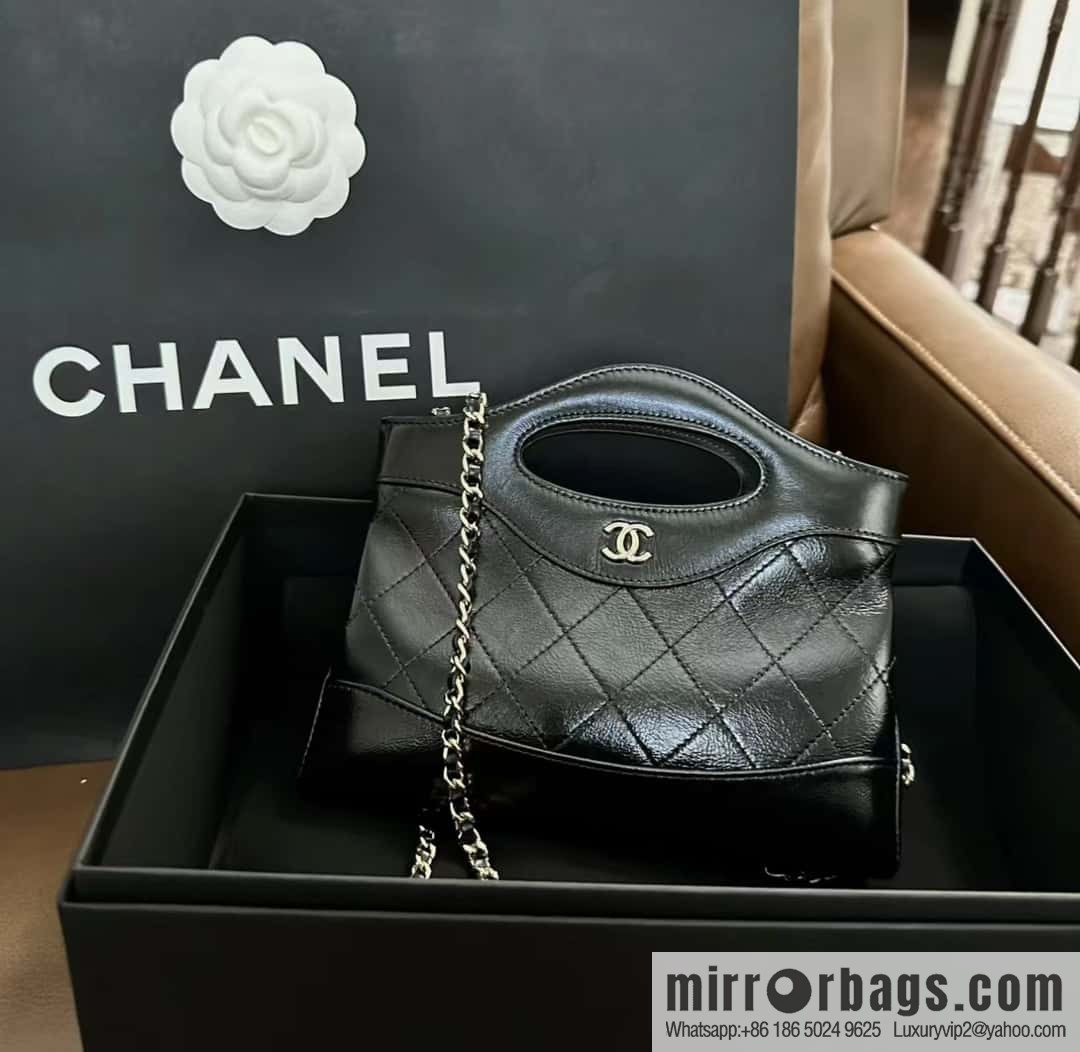 CHANEL 24C Early Spring Holiday Series 31bag nano AS3656