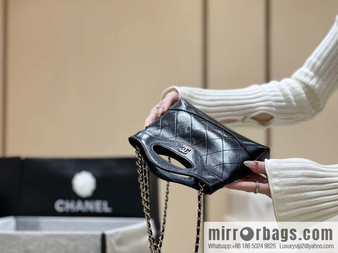 CHANEL 24C Early Spring Holiday Series 31bag nano AS3656