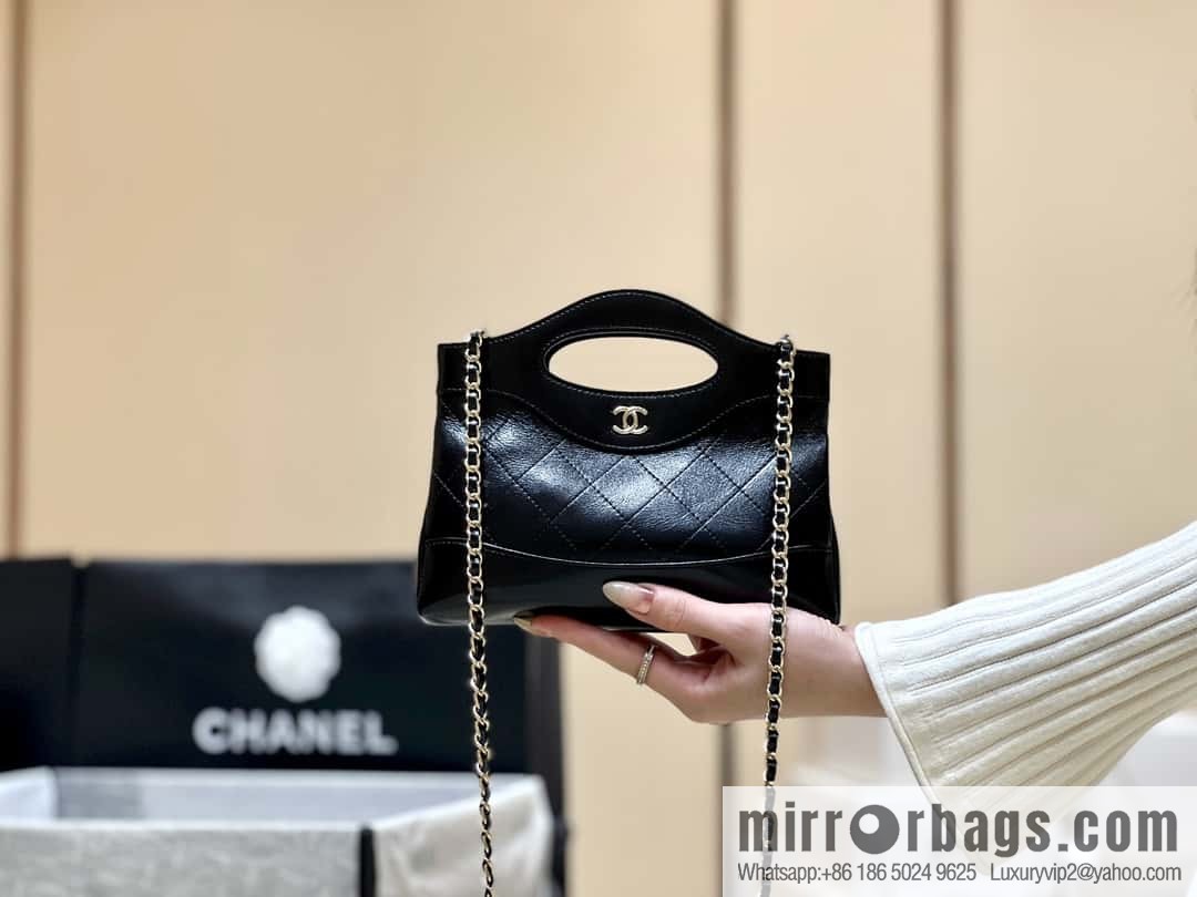 CHANEL 24C Early Spring Holiday Series 31bag nano AS3656
