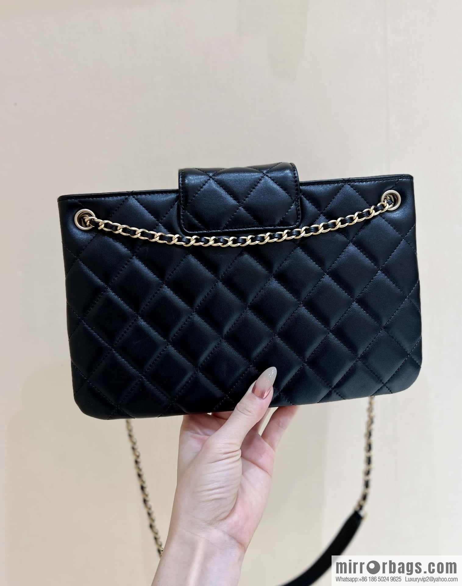 CHANEL 24C early spring vacation series, big double C Vintage tote shopping bag AS4603
