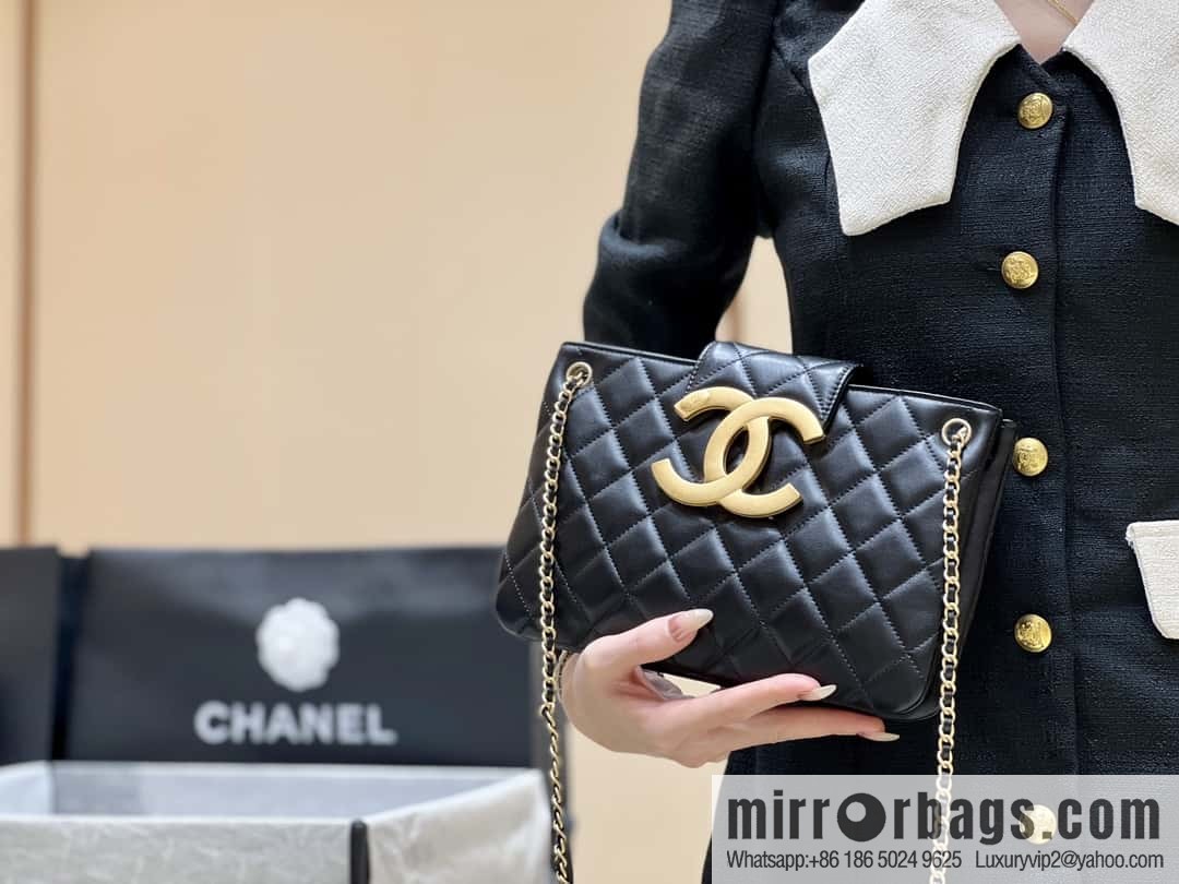 CHANEL 24C early spring vacation series, big double C Vintage tote shopping bag AS4603