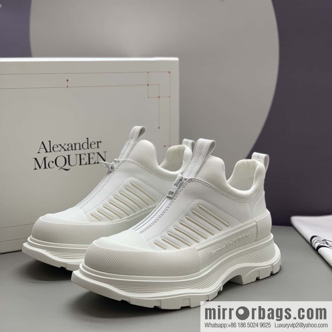 Alexander McQueen/Alexander McQueen, couple's platform mecha boots